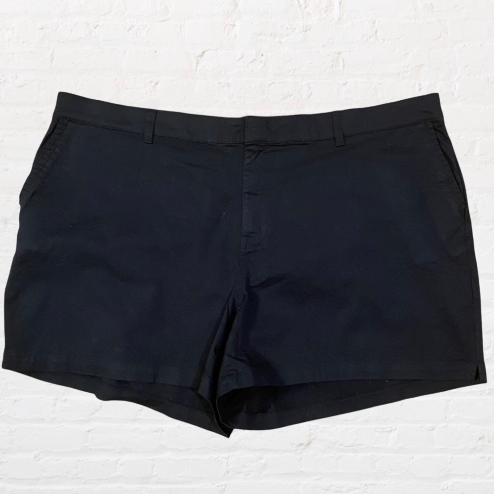 NWT Black LANE BRYANT Girlfriend Ruffle Pocket Shorts